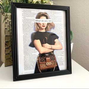 Handmade 8x10 Fashion Collage Louis Vuitton Theme